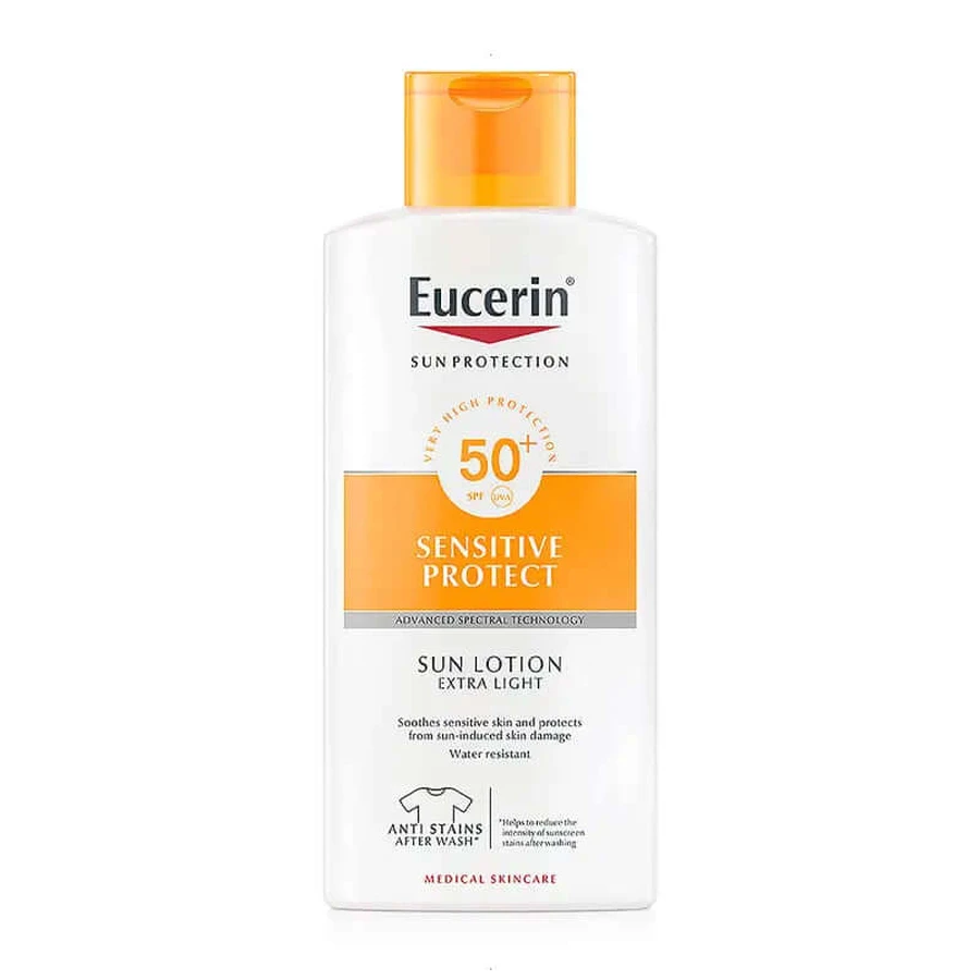 Eucerin Sunscreen Extra Light Body Lotion SPF50+ 400ml