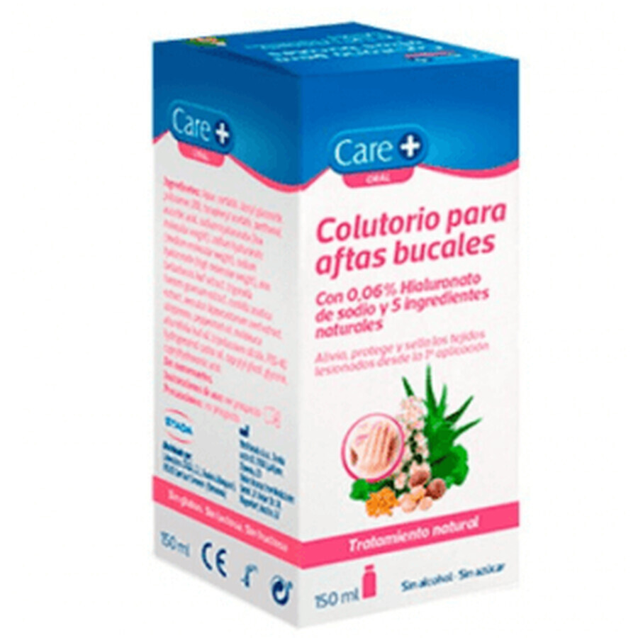 Care+ Oral Apă de gură Aphthas 120ml