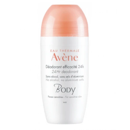 Avene Body Deodorant 24H Effectiveness, 50 ml