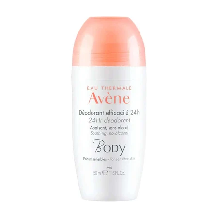 Avene Body Deodorant 24H Effectiveness, 50 ml