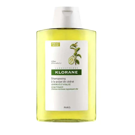 Klorane Champú Luminosidad y Vitalidad con Pulpa de Limón, 400ml
