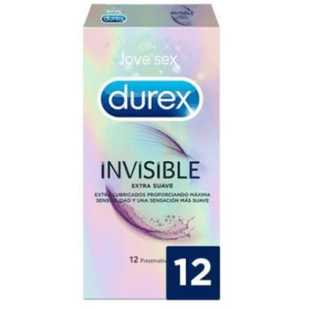 Durex Invisible Extra Thin Extra Sensitive 12 préservatifs