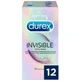 Durex Invisible Extra Thin Extra Sensitive 12 préservatifs