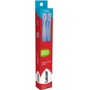 Lacer DUPLO Medium Tandenborstel