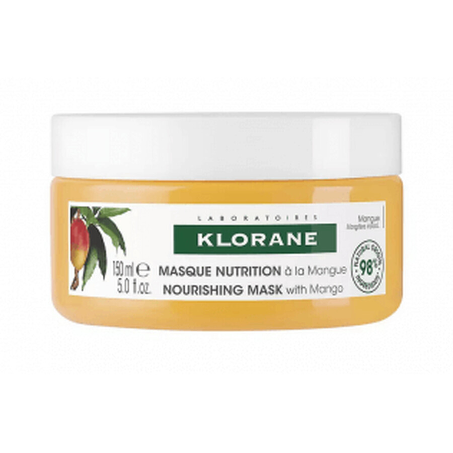 Klorane Masque Nourrissant au Beurre de Mangue, 150ml