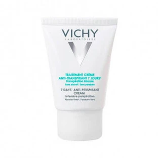 Vichy Antiperspirant Deodorant 7 Days Effectiveness Cream, 30ml
