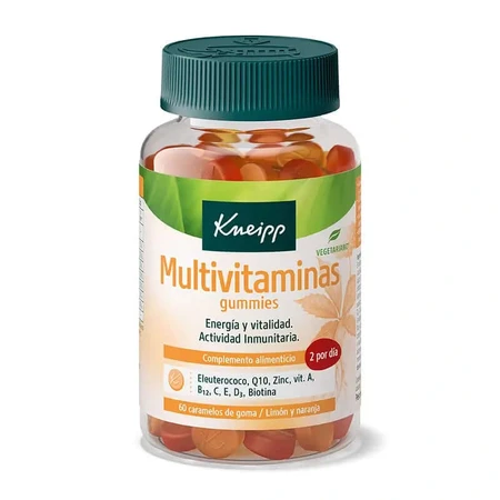 Kneipp Multivitaminen 60 gummies Citroen & Sinaasappel