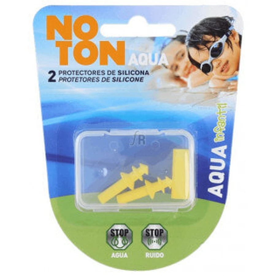 Noton Bouchons d'oreilles en silicone pour enfants 2 pièces
