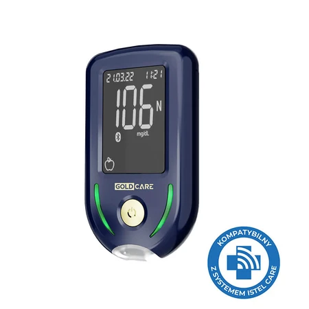  Diagnostic Gold Care, bloedglucosemeetset, meter + accessoires