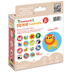 CzuCzu Wild Animal Memoriles, spel voor kinderen vanaf 2 jaar, 30 elementen CzuCzu Wild Animal Memoriles, spel voor kinderen vanaf 2 jaar, 30 elementen