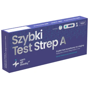 Integra Test Strep A, Kassetten-Schnelltest für Tonsillitis, 1 Stück