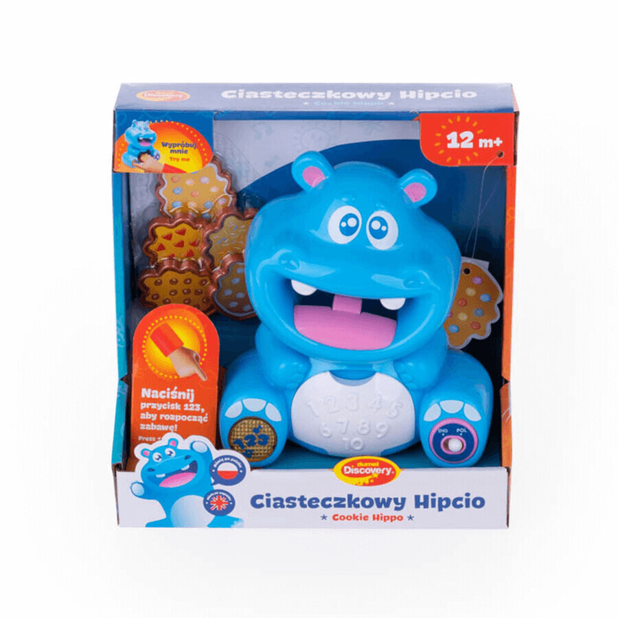 Dumel Discovery, Cookie Hippo, à partir de 12 mois, 1 pièce