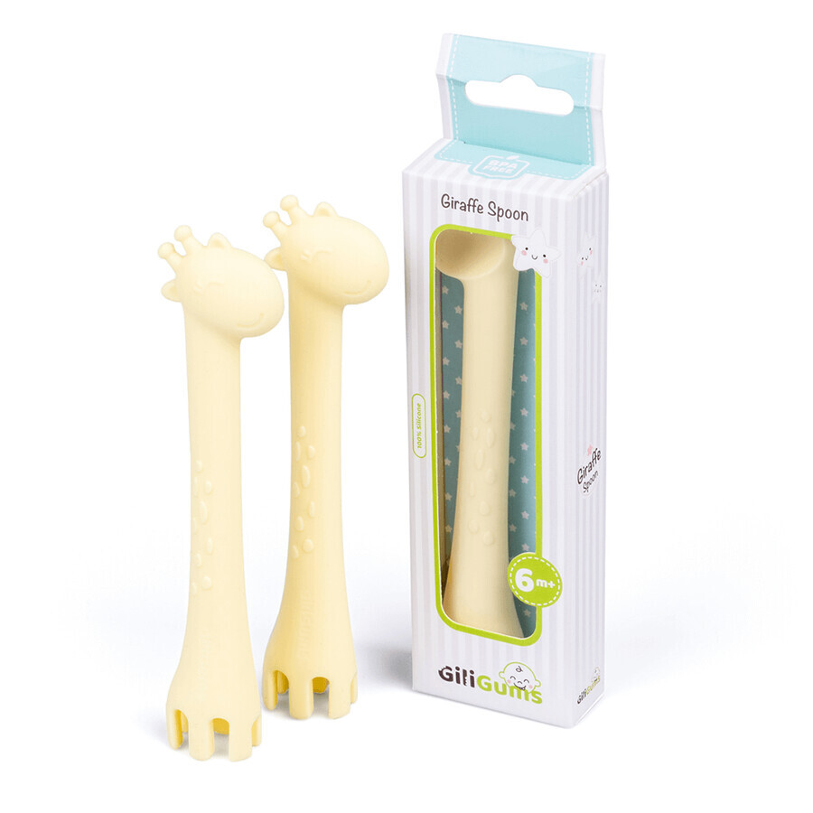 Dumel GiliGums, spoon, Giraffe, from 6 months, 1 piece