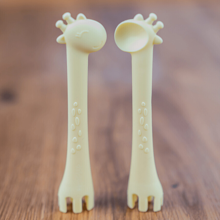 Dumel GiliGums, spoon, Giraffe, from 6 months, 1 piece