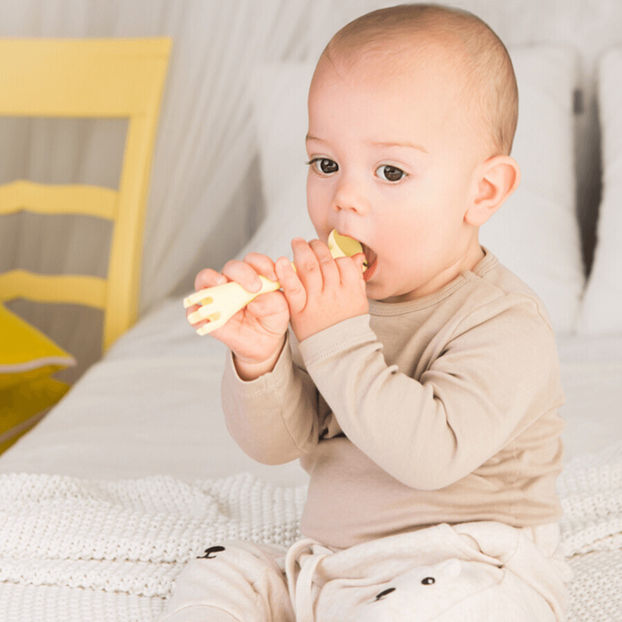 Dumel GiliGums, spoon, Giraffe, from 6 months, 1 piece