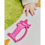 Luu Kids, dentition sensorielle, Luuie le chien, rose, après 4 mois, 1 pièce Luu Kids, dentition sensorielle, Luuie le chien, rose, après 4 mois, 1 pièce