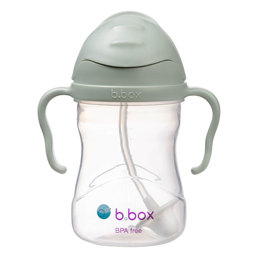 B.Box, bouteille avec paille, sauge, à partir de 6 mois, 240 ml