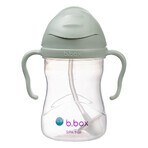B.Box, bouteille avec paille, sauge, à partir de 6 mois, 240 ml B.Box, bouteille avec paille, sauge, à partir de 6 mois, 240 ml