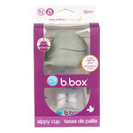 B.Box, bouteille avec paille, sauge, à partir de 6 mois, 240 ml B.Box, bouteille avec paille, sauge, à partir de 6 mois, 240 ml