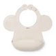BabyOno, babero de silicona con cierre ajustable, beige, a partir de 6 meses, 1 pieza