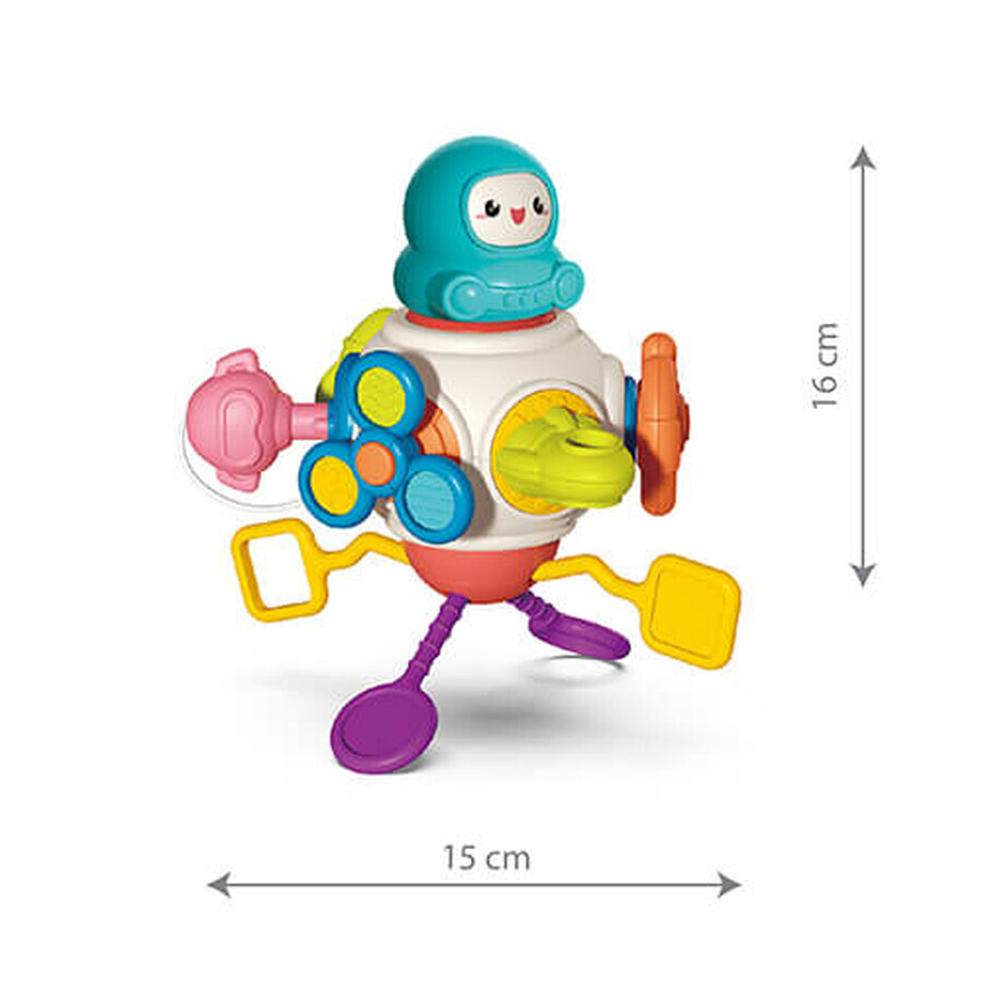 BabyOno, jucărie senzorială, astronaut, de la 18 luni, 1 buc