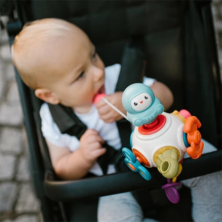 BabyOno, juguete sensorial, astronauta, a partir de 18 meses, 1 pieza