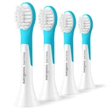 Philips, Ersatzaufsätze für Sonicare For Kids 3+ Schallzahnbürste, ab 3 Jahren, 4 Stück