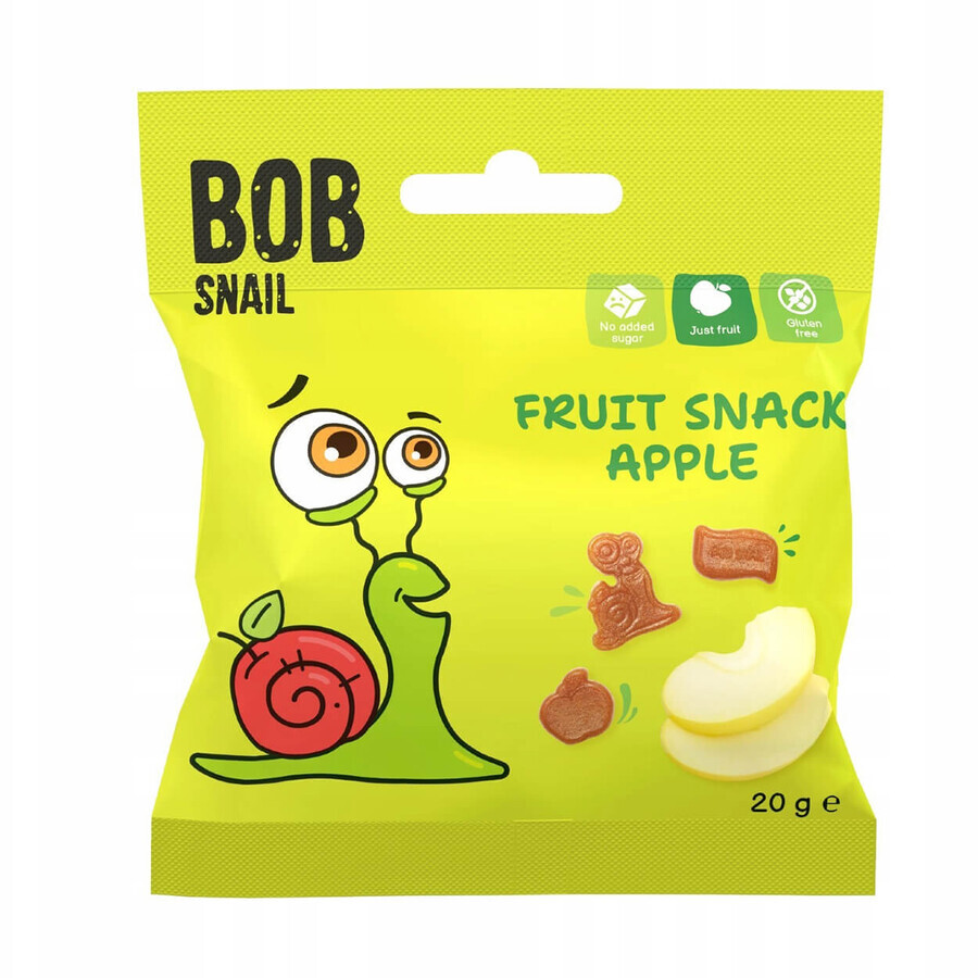Bob Snail Fruit Jelly, apple, 20 g