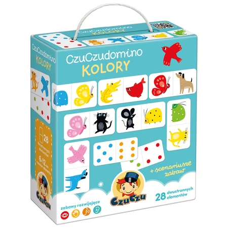 CzuCzu Dominoes Colors, a game for children, from 2 years old