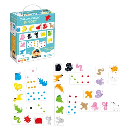 CzuCzu Dominoes Colors, a game for children, from 2 years old