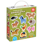 CzuCzu Pairing puzzles Animals in the countryside, puzzles for children, from 18 months, 30 elements