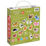 CzuCzu Pairing puzzles Animals in the countryside, puzzles for children, from 18 months, 30 elements
