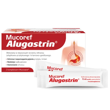 Mucoref Alugastrin, 15 ml x 14 Beutel