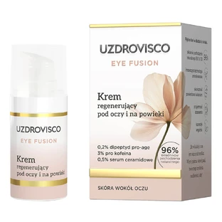 Uzdrovisco Eye Fusion, crema regeneradora para ojos y párpados, 15 ml