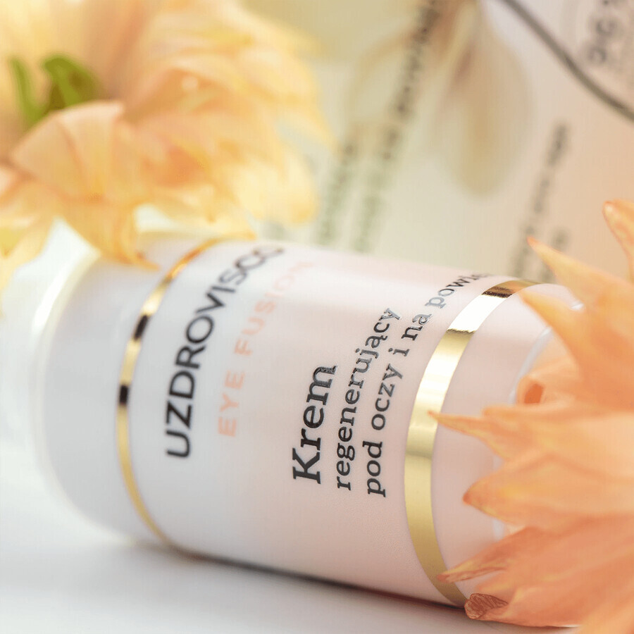 Uzdrovisco Eye Fusion, regenerating eye and eyelid cream, 15 ml