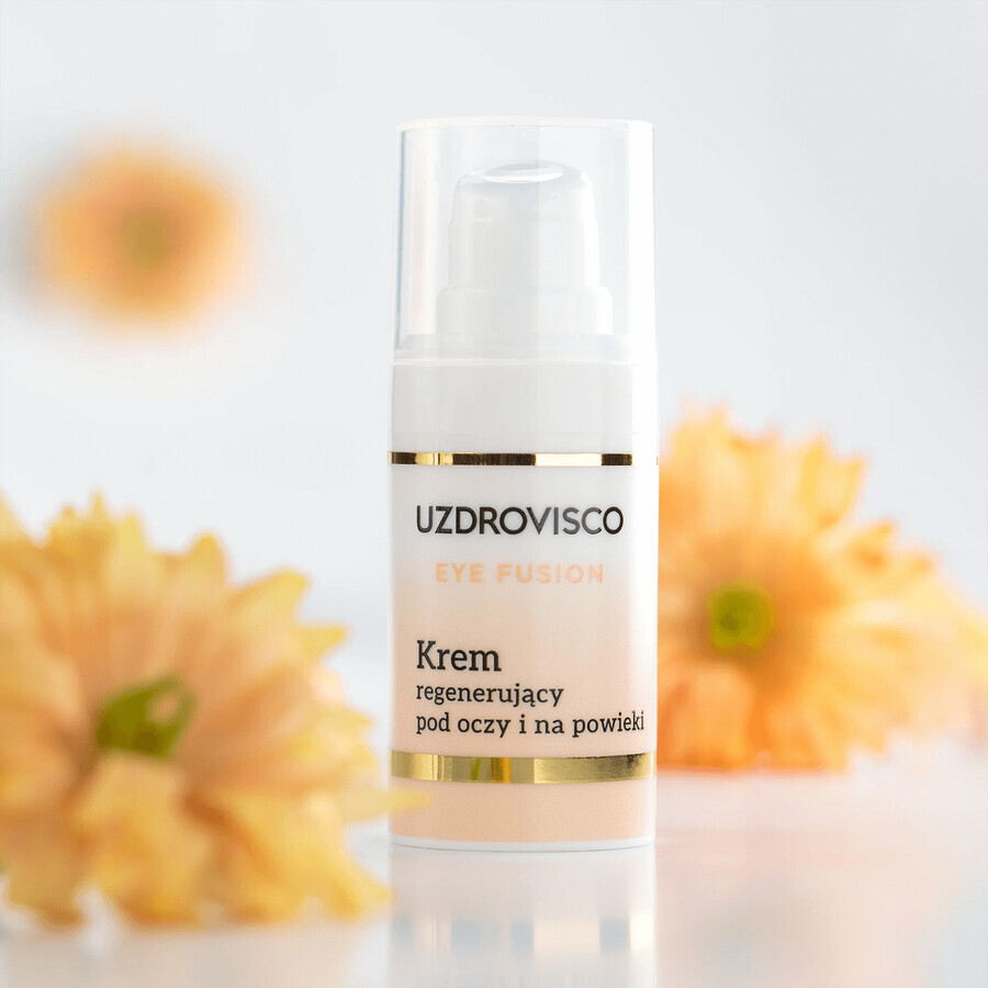 Uzdrovisco Eye Fusion, regenerating eye and eyelid cream, 15 ml