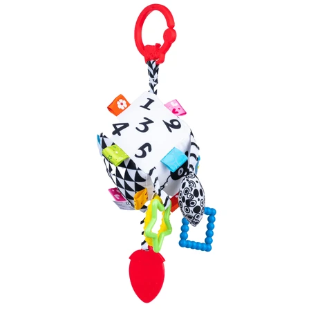 Dumel Balibazoo, sensorische hanger, kubus, vanaf de geboorte, 1 stuk
