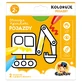 CzuCzu Dłuuugie rysowanki Koloruję Pojazdy, 2 books for children, from 2 years old