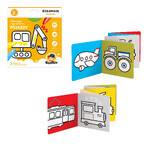 CzuCzu Dłuuugie rysowanki Koloruję Pojazdy, 2 books for children, from 2 years old