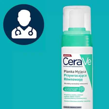 CeraVe, Rebalancing Reinigingsschuim, 150 ml