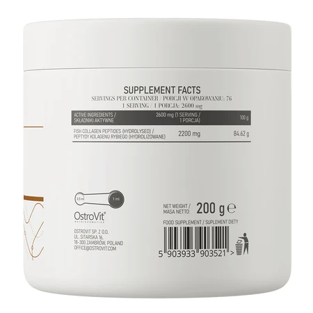 OstroVit Marine Collageen, perensmaak, 200 g