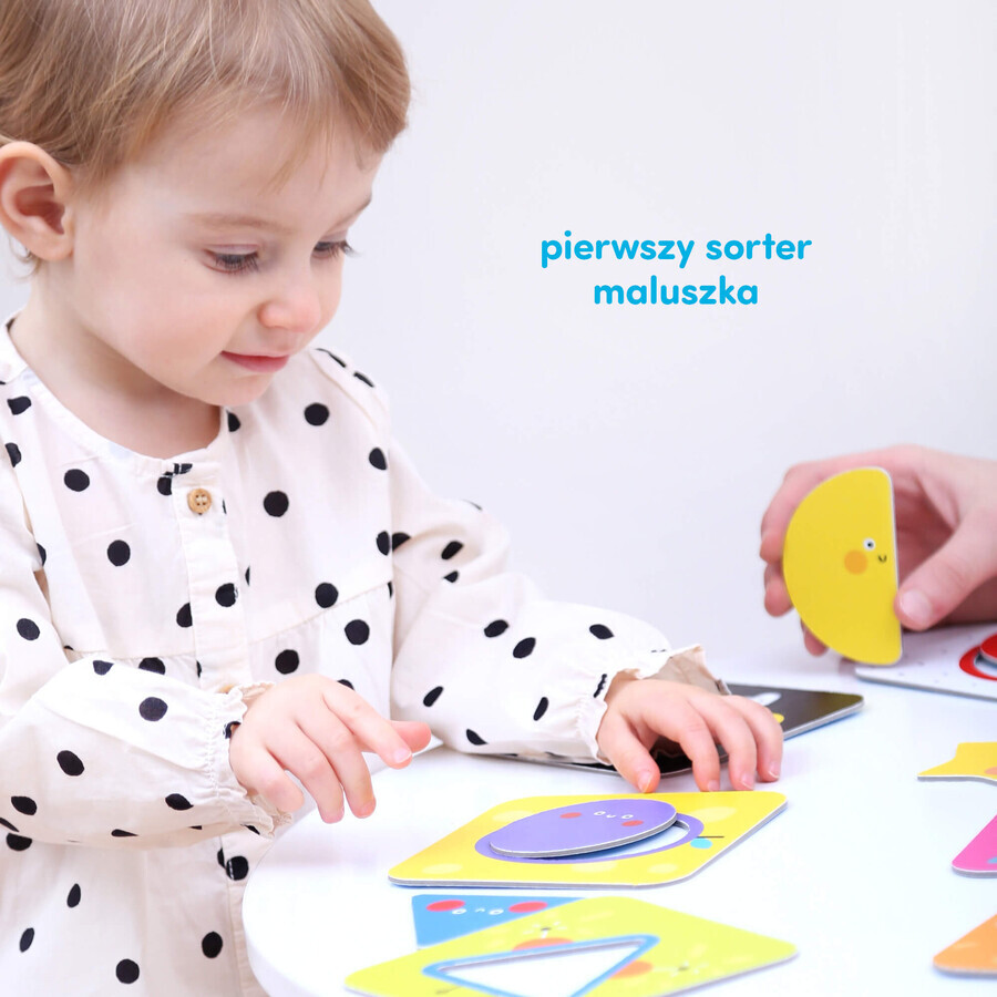 CzuCzu Entdeckung der Formen, Puzzle für Kinder, ab 18 Monaten, 16 Elemente