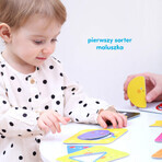 CzuCzu Entdeckung der Formen, Puzzle für Kinder, ab 18 Monaten, 16 Elemente CzuCzu Entdeckung der Formen, Puzzle für Kinder, ab 18 Monaten, 16 Elemente