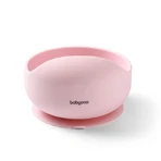 BabyOno, Silikontasse mit Saugnapf, rosa, ab 6 Monaten, 1 Stück.