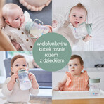 B.Box, learning to drink cup, 4-in-1 set, sage, from 4 months, 240 ml B.Box, learning to drink cup, 4-in-1 set, sage, from 4 months, 240 ml