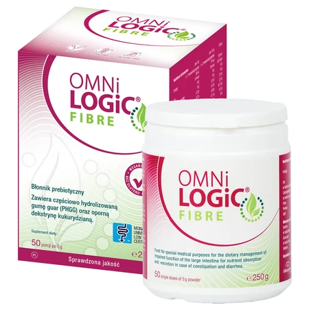OmniLogic Fibre, fiber of natural origin, powder, 250 g