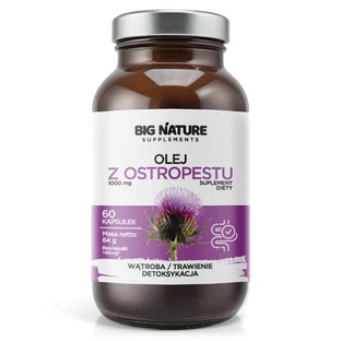 Big Nature Aceite de Cardo, 60 cápsulas