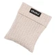 AKUKU, bolsa de agua caliente con huesos de cereza, beige, 13 x 16 cm, 1 unidad