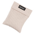 AKUKU, warmwaterkruik met kersenpitten, beige, 13 x 16 cm, 1 stuk AKUKU, warmwaterkruik met kersenpitten, beige, 13 x 16 cm, 1 stuk
