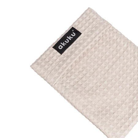 AKUKU, bolsa de agua caliente con huesos de cereza, beige, 13 x 16 cm, 1 unidad